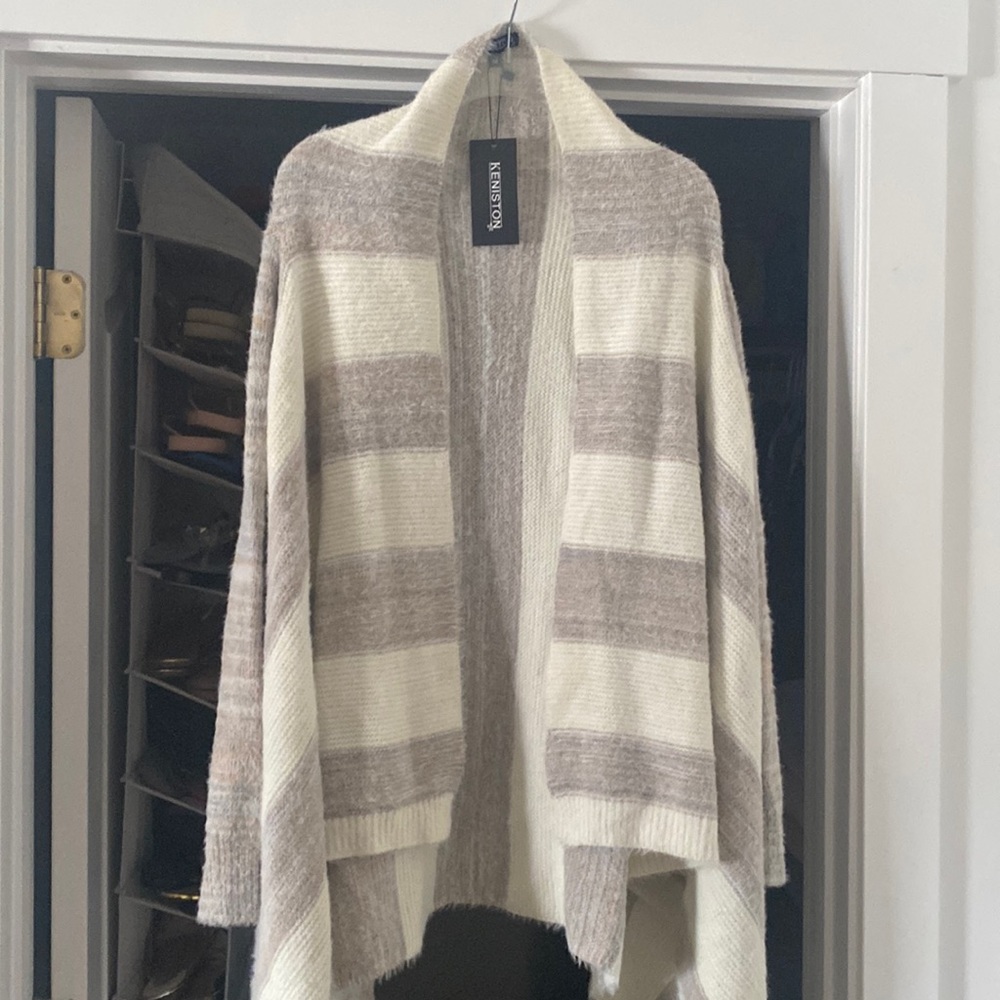 Brand new oversized shrug.